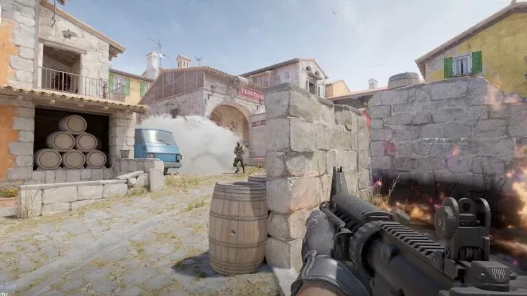 Counter-Strike 2 Inferno A site