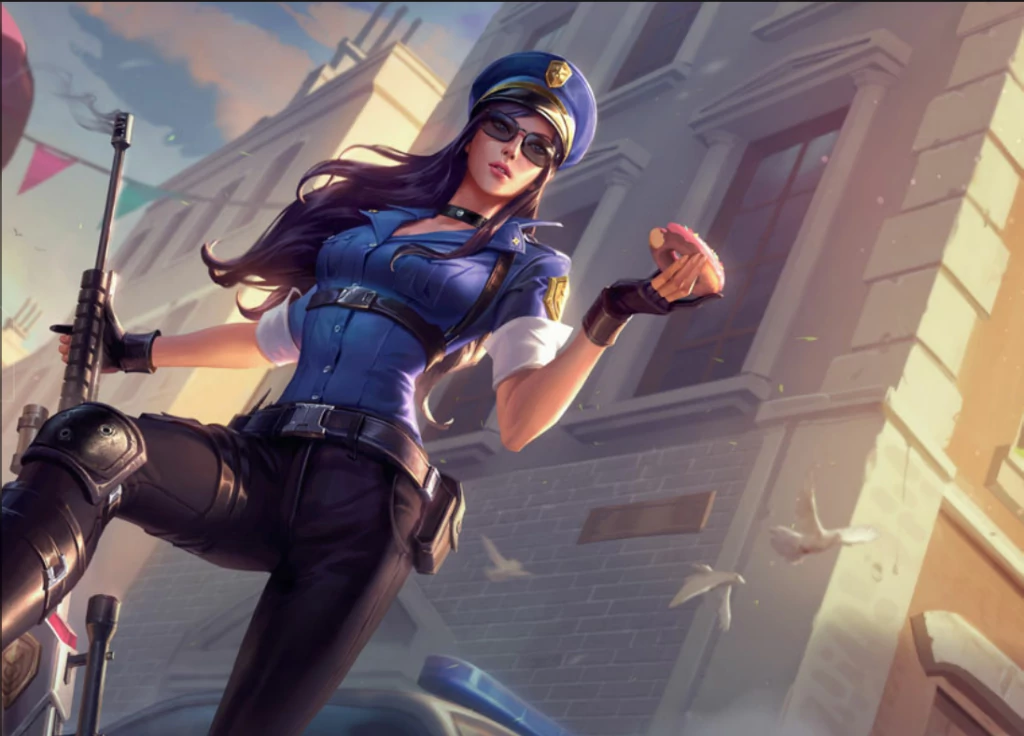 Officer Caitlyn skin