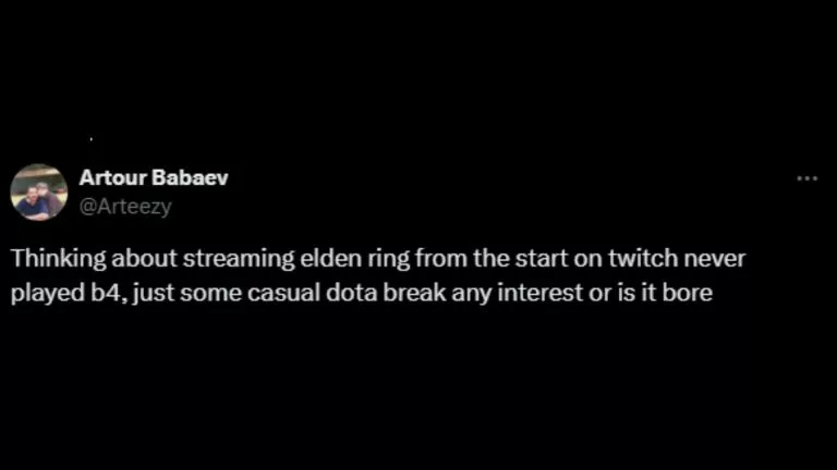Arteezy announces Dota 2 break