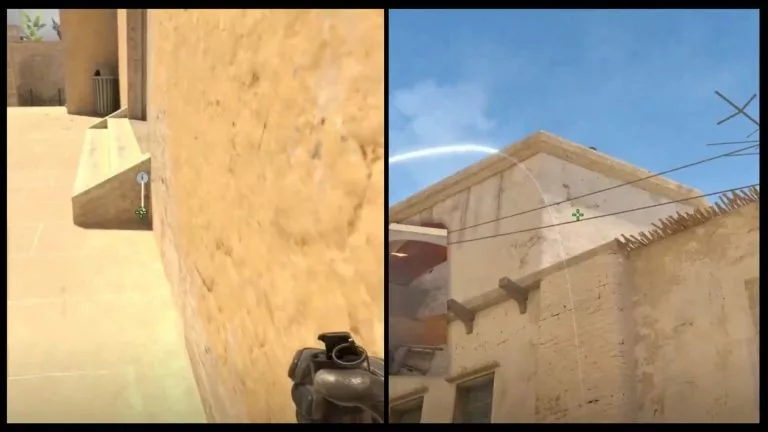 Mirage A stairs smoke lineup