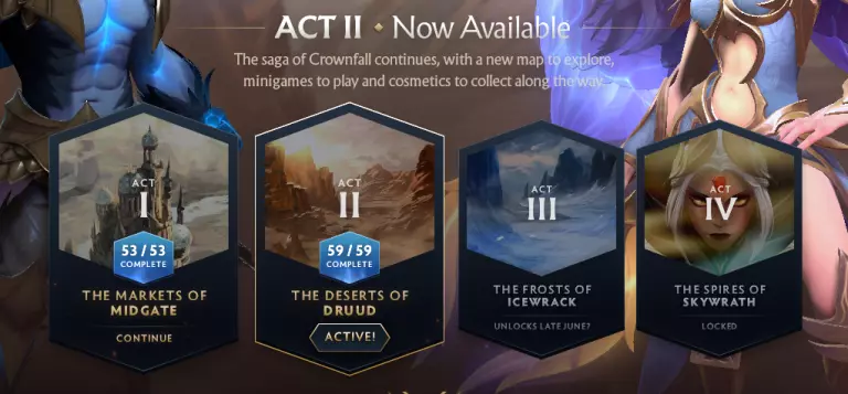 Crownfall Part 3 release date hints