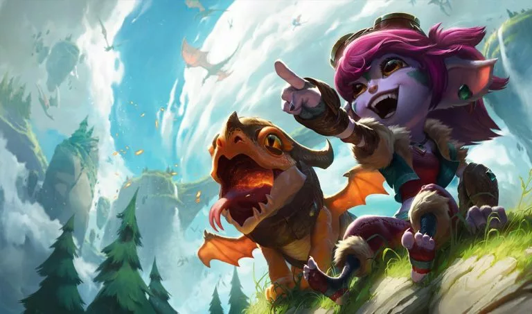 Dragon Trainer League of Legends skins Tristana