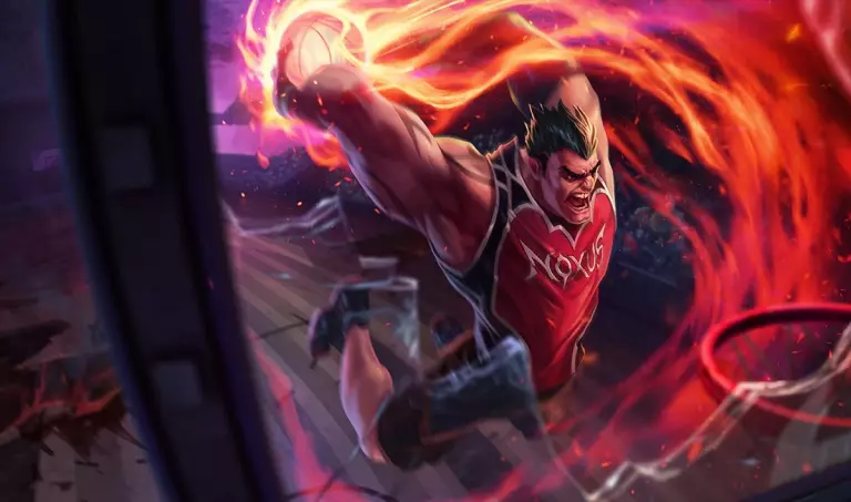 Dunkmaster Darius skins splash art
