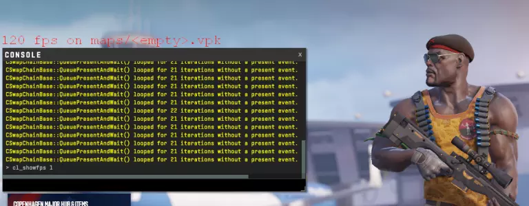 How to show FPS in CS2 Source 2 console method