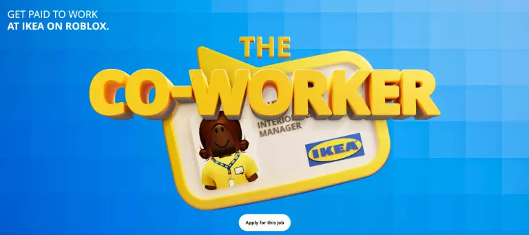 Ikea Roblox job application