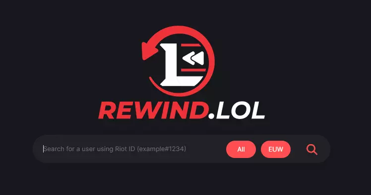 Rewind.lol check champion win rate League of Legends