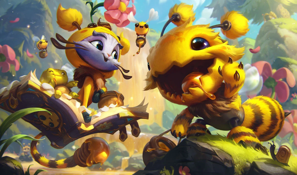 Bee'Maw, or the Koz'Maw skin for the League of Legends bee universe.