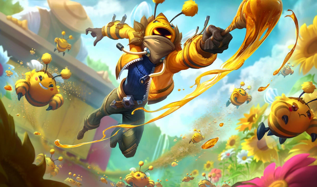 Beezahar, or the Malzahar skin for the League of Legends bee universe.