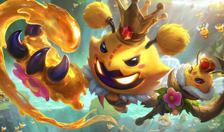 Veigar as King Beegar.