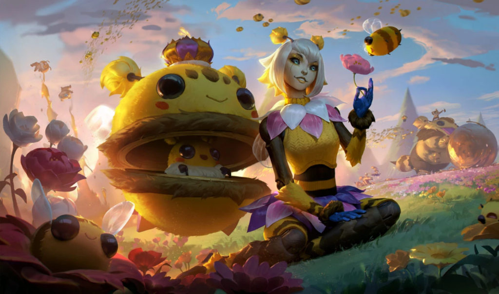 Orianna as Orbeeana.