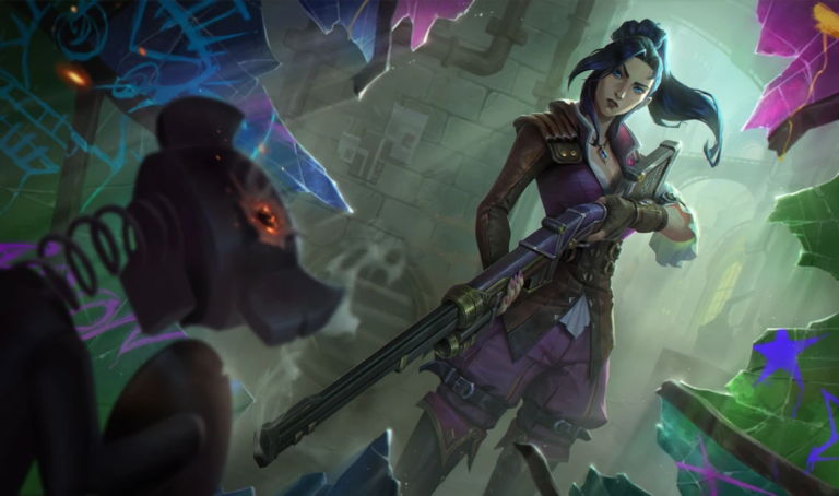Arcane Caitlyn skin