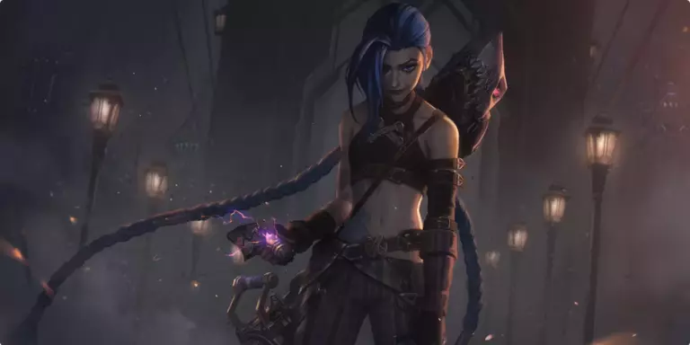 Jinx League of Legends Arcane skins
