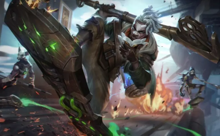 Ekko League of Legends Arcane skins