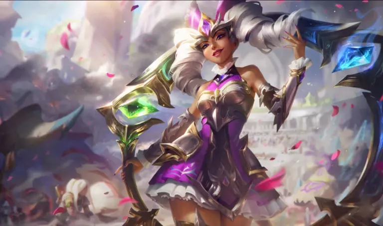 The Battle Queen skin for Qiyana