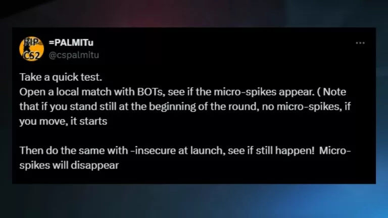 palmitu explains why VAC causes CS2 lag