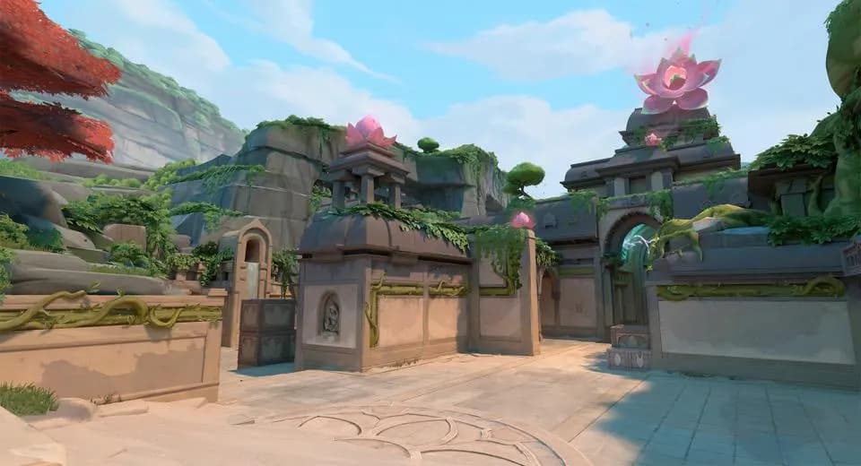 Valorant map callouts for Lotus explained with images