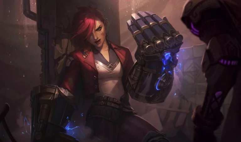 Vi League of Legends Arcane skins
