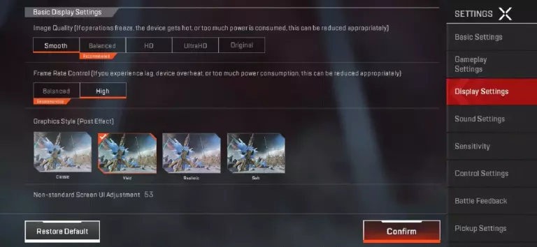 Apex Legends Mobile optimization