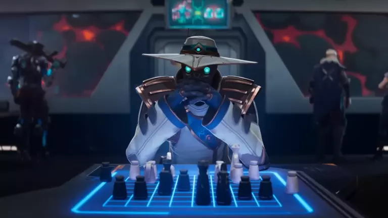 Cypher playing chess