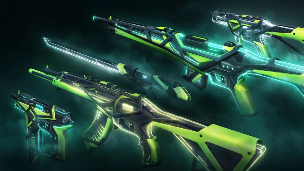 Leak shows off the new Valorant RGX 3.0 weapon skins