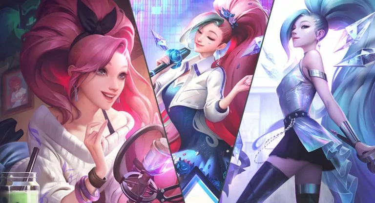 K/DA ALL OUT Seraphine Ultimate skin League of Legends
