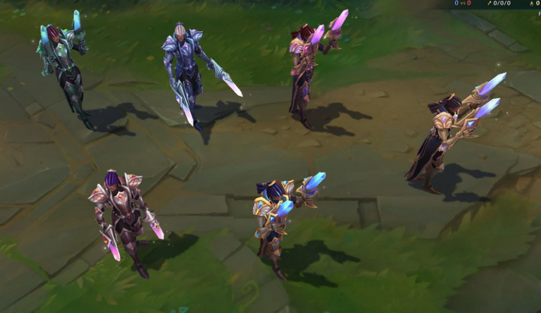 League of Legends Victorious skins