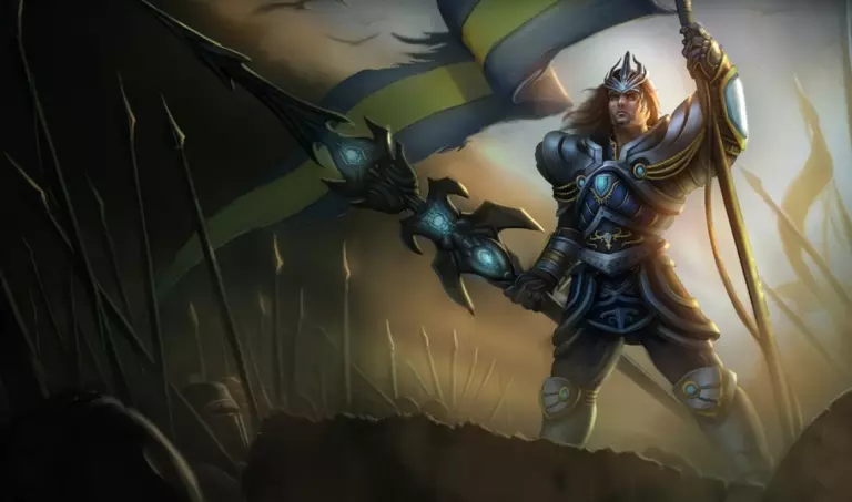 Jarven IV Victorious skin in LoL