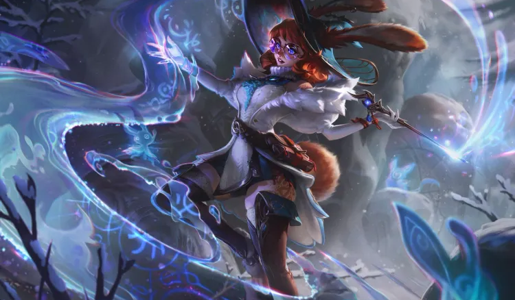 The League of Legends new champion, Aurora.