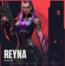 Reyna's playlist on Spotify