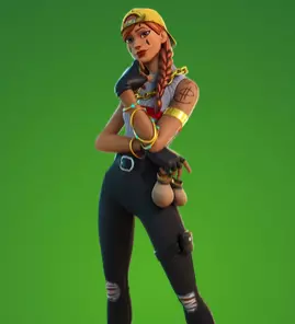 Aura, the most played Fortnite skin
