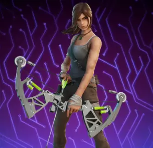 Lara Croft most played Fortnite skin