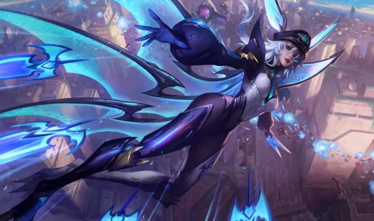 The upcoming Battle Bat Xayah in LoL