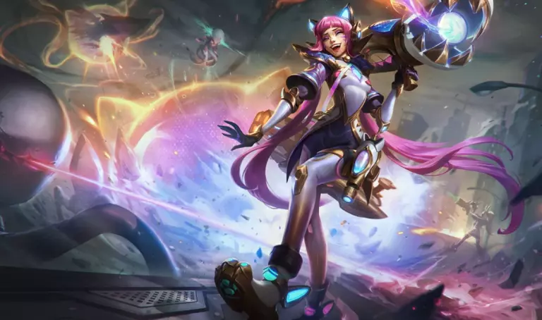 Prestige Battle Cat Jinx in League of Legends