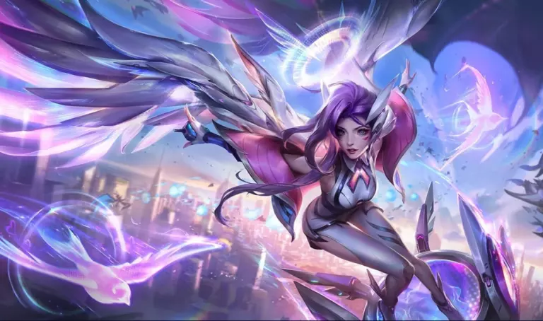 Battle Dove Seraphine in LoL