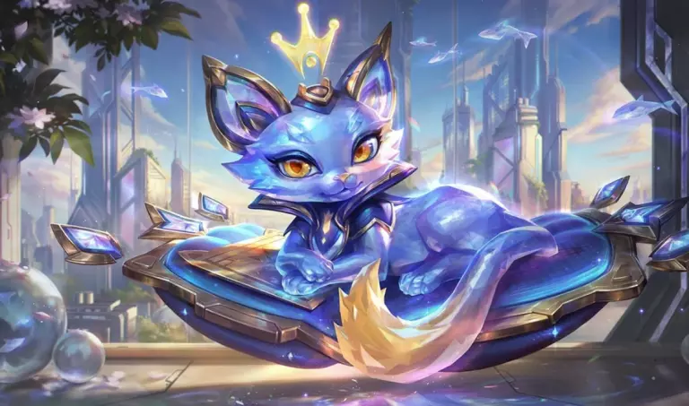 Prestige Cyber Cat Yuumi Anima Squad Skin