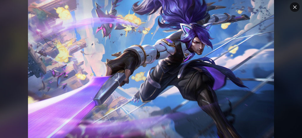Battle Wold Yasuo League Anima Squad skin