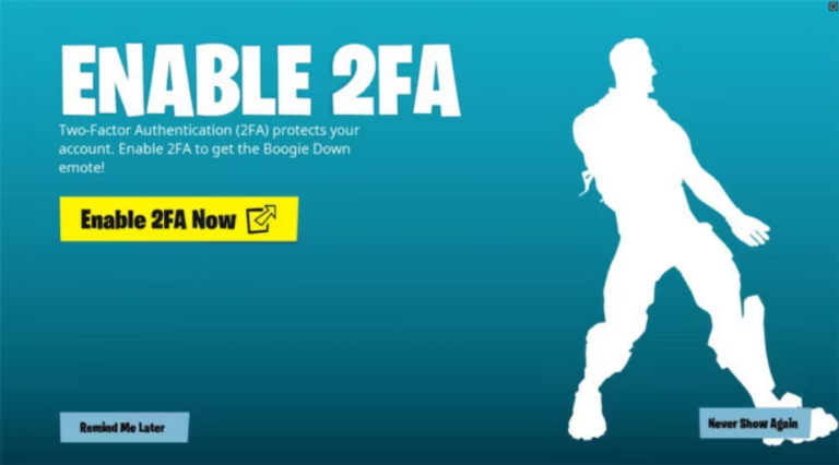 Fortnite MFA