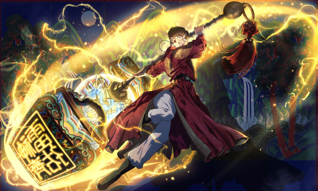 Worlds Winner Jayce August mythic skin fanart