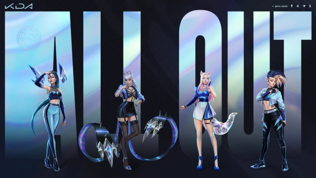 K/DA ALL OUT League K-pop girl group