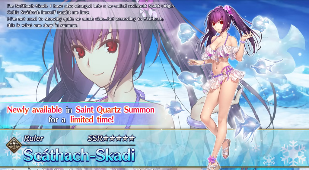 Summer Skadi abilities, release date, and more in FGO