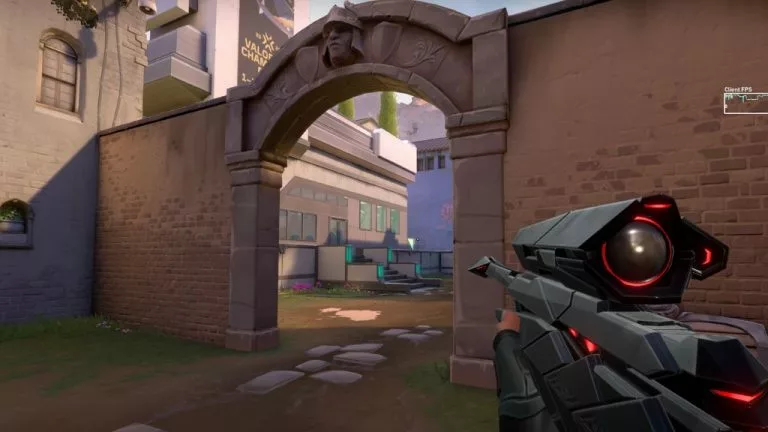 Valorant mid AWP defend