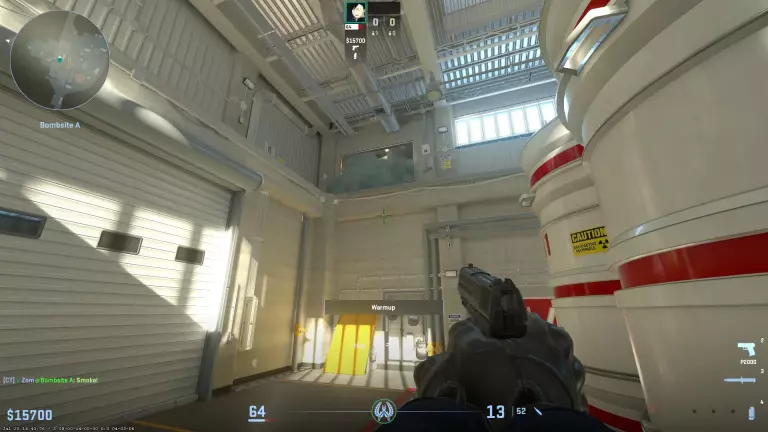 Nuke CT Heaven smoke lineup bloom