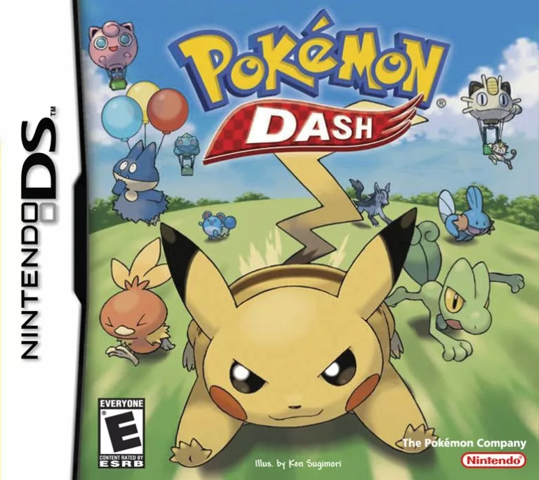 Pokemon Dash, the first Pokemon DS game