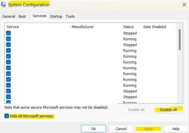 Windows system configuration for League FPS settings