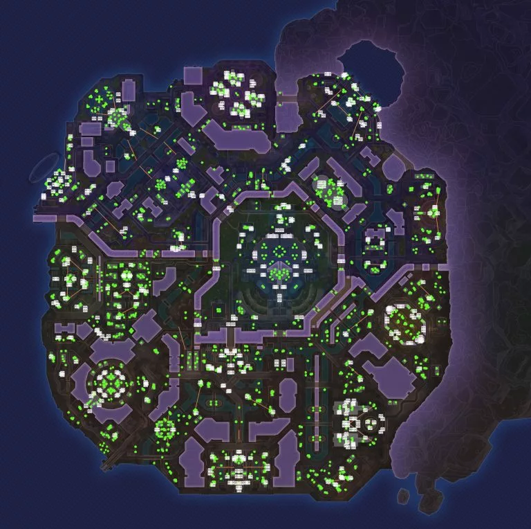 E-District Apex Legends loot map