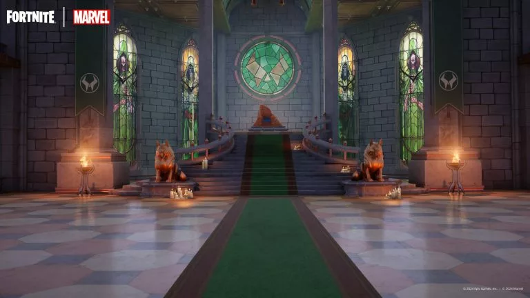 Fortnite Chapter 5 Season 4 Castle Doom Throne Room
