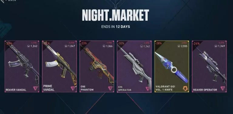 Valorant Night Market