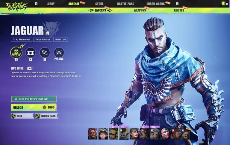 FragPunk character Jaguar