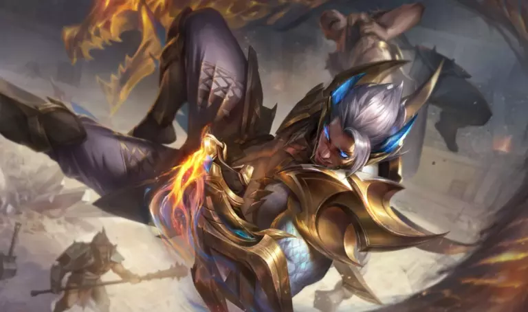Prestige Obsidian Dragon Sett as a September mythic skin