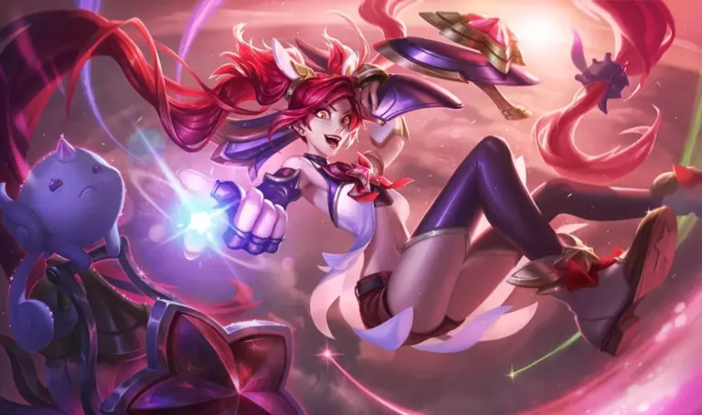 Star Guardian Jinx skin.